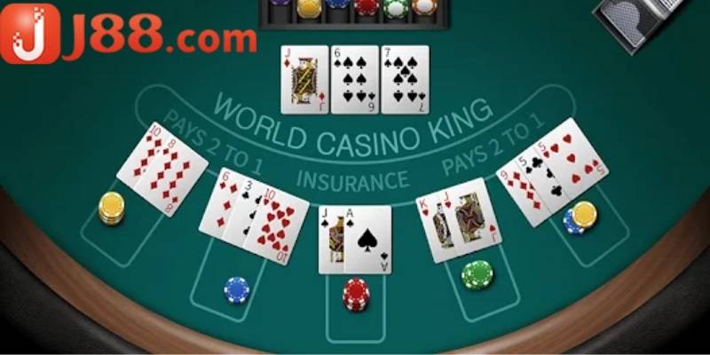 Baccarat của casino J88 có cơ chế cược đơn giản