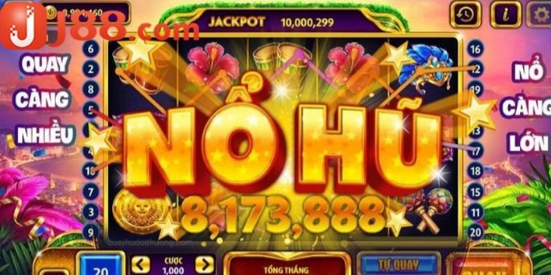 Các nút quay đặt cược được bố trí hợp lý